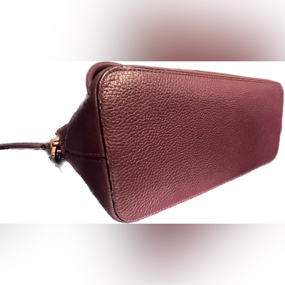 Kate Spade ♠️ Purse Crossbody-Dark Burgundy Color-Excellent Preowned Good Cond - Picture 6 of 14